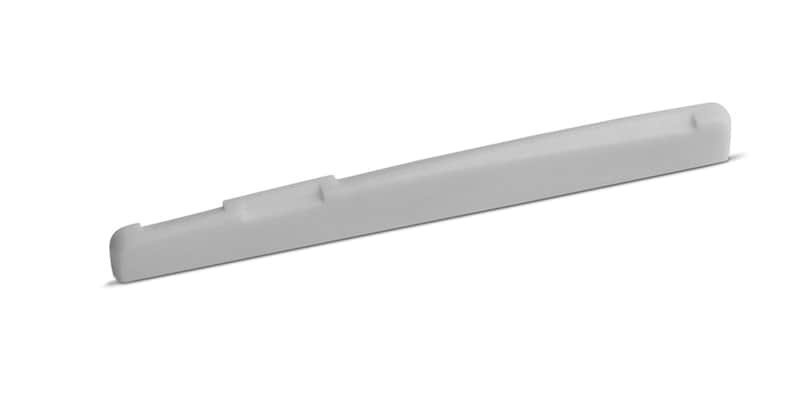 Bone Saddle – Fits Some Post-2011 Alvarez® Artist Series with Undersaddle Pickup – 8 mm Height image 1