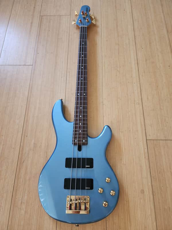 2000s Yamaha BBG4S-II Bass in Lake Placid Blue Active 9v BBG4 BBG4A-II BBNE Excellent image 1