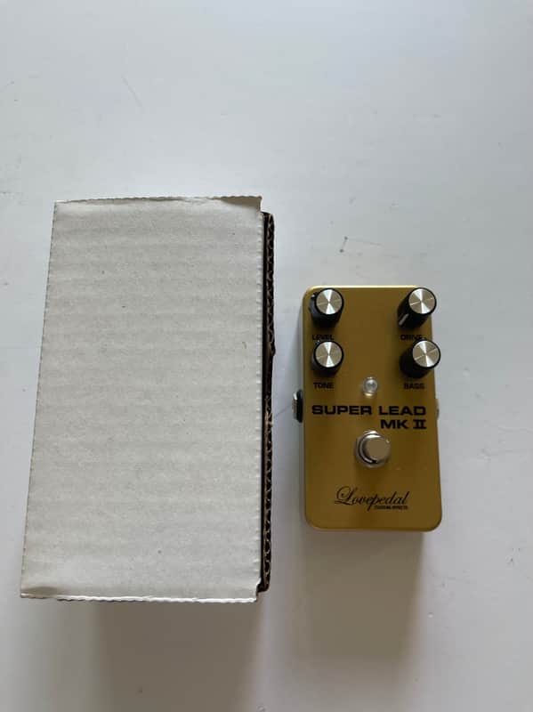 Lovepedal Custom Superlead MKII Distortion Super Lead Guitar Effect Pedal + Box image 1