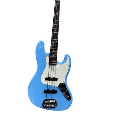 G&L Fullerton Deluxe JB Right handed Himalayan blue with case image 1