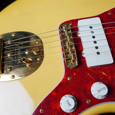 Fender Japan JM-66G/EX Jazzmaster Reissue (1994) MIJ Limited Edition – Blonde w/ Gold Hardware image 14