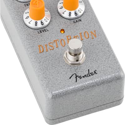 Genuine FENDER Hammertone Distortion Pedal, Solid Aluminum Stomp Box #0234570000 image 4