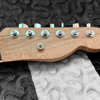 Warmoth Custom Mahogany Esquire 2020 - Transparent Purple image 9