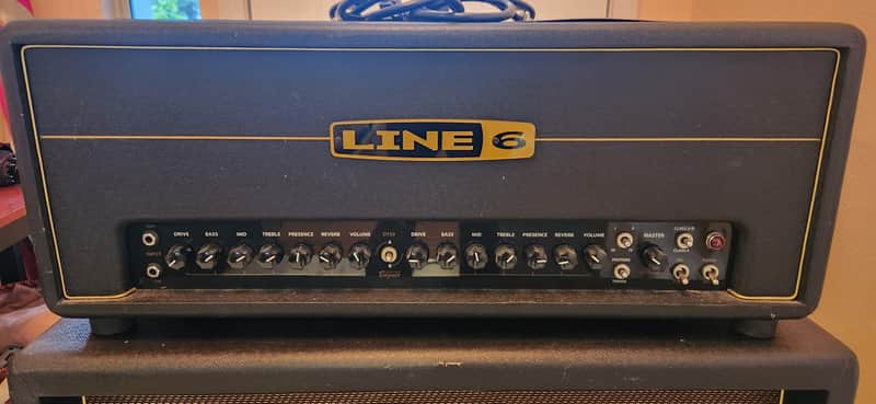Line 6 DT50 50-Watt Digital Modeling Guitar Amp Head 2010 - 2016 - Black image 1