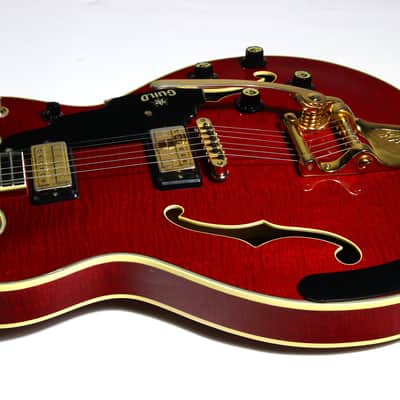 1967 Guild Starfire VI Cherry Red w Original Hard Case and Tags | Vintage 1960s Electric Guitar image 17