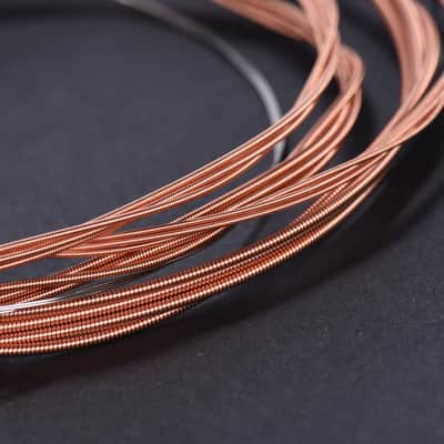 5 PACKS Orphee Acoustic Folk Guitar Strings (.010-.047) High Carbon Steel image 4