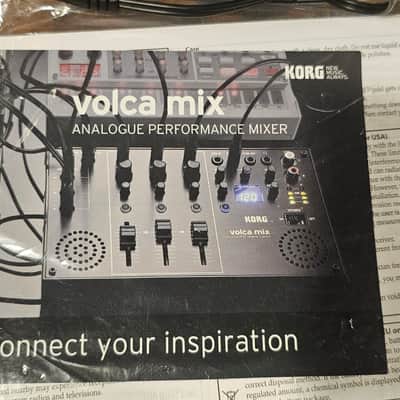 Korg Volca Mix 4-Channel Performance Mixer 2018 - Present - Black image 3