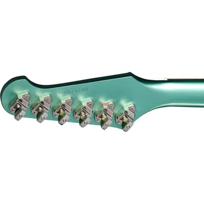Epiphone 1963 Firebird I Electric Guitar Inverness Green w case image 7