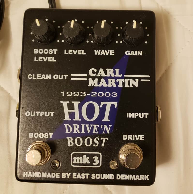 Carl Martin Hot Drive 'N Boost mkIII/mk3 Overdrive/Distortion image 1