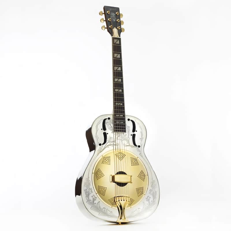 Ozark 3515BE Resonator Engraved Steel image 1