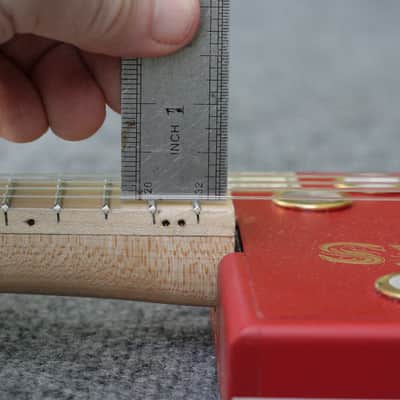 Four Kicks Mule Kick Acoustic Cigar Box Ukulele by D-Art Homemade Guitar Co. image 10