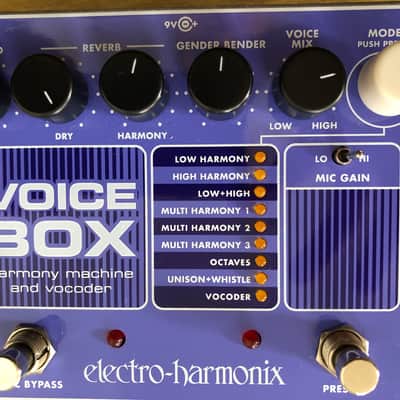 Electro-Harmonix Voice Box Harmony Machine & Vocoder 2009 - Present - Purple / Black image 4