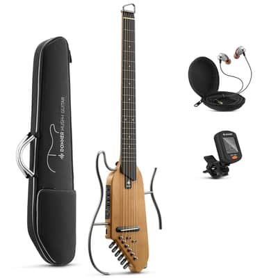 Donner HUSH-I Guitar ~ Maple image 2