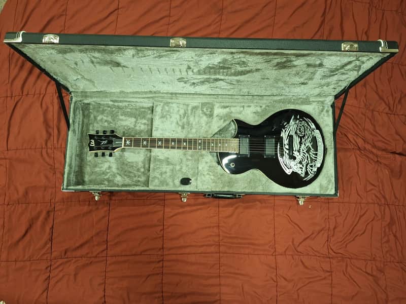 ESP LTD WA-Warbird Will Adler Signature 2013 - Present - Black with Graphic image 1