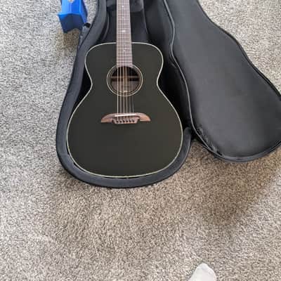 Alvarez MF70 Masterworks Diamond 60th Anniversary Limited-Edition Folk-OM Acoustic Guitar 2020s - Black image 1