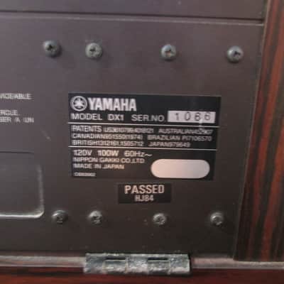 Yamaha DX1 Programmable Algorithm Synthesizer image 8