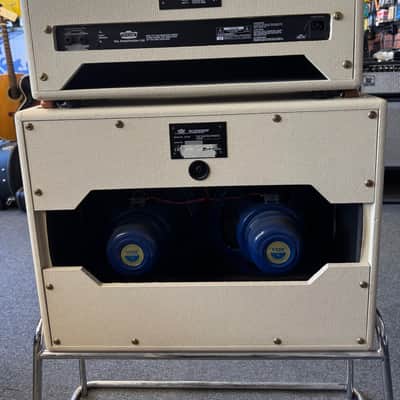 2007 Vox Handwired Heritage Collection, 50th Anniversary Edition. AC30HH Head and two V212H Cabinets with Blue Alnico Speakers image 4