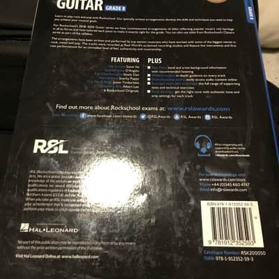 Rockschool Guitar 2018 Exam book Grade 8 image 2