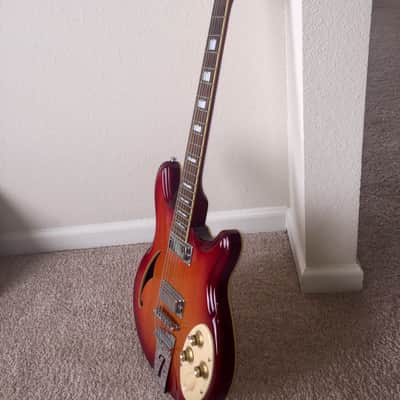 Italia Rimini 12 String Semi-Hollow Electric Guitar - Like New Italia Rimini 12 String Semi-Hollow B image 5