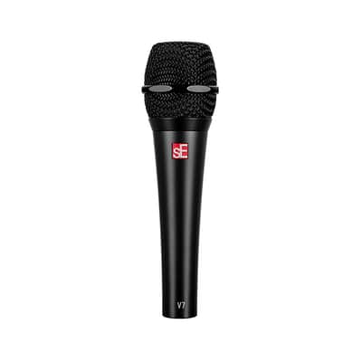 SE Electronics V7 Supercardioid Dynamic Microphone Black image 1