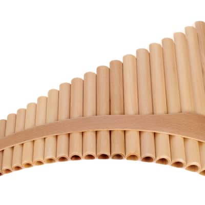 HORA Alto Pan Flute - 20 Pipes - Maple Wood - Handmade in Romania image 4
