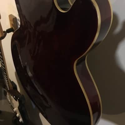 Epiphone Riviera P-90 with bigsby trem Natural/Red image 12