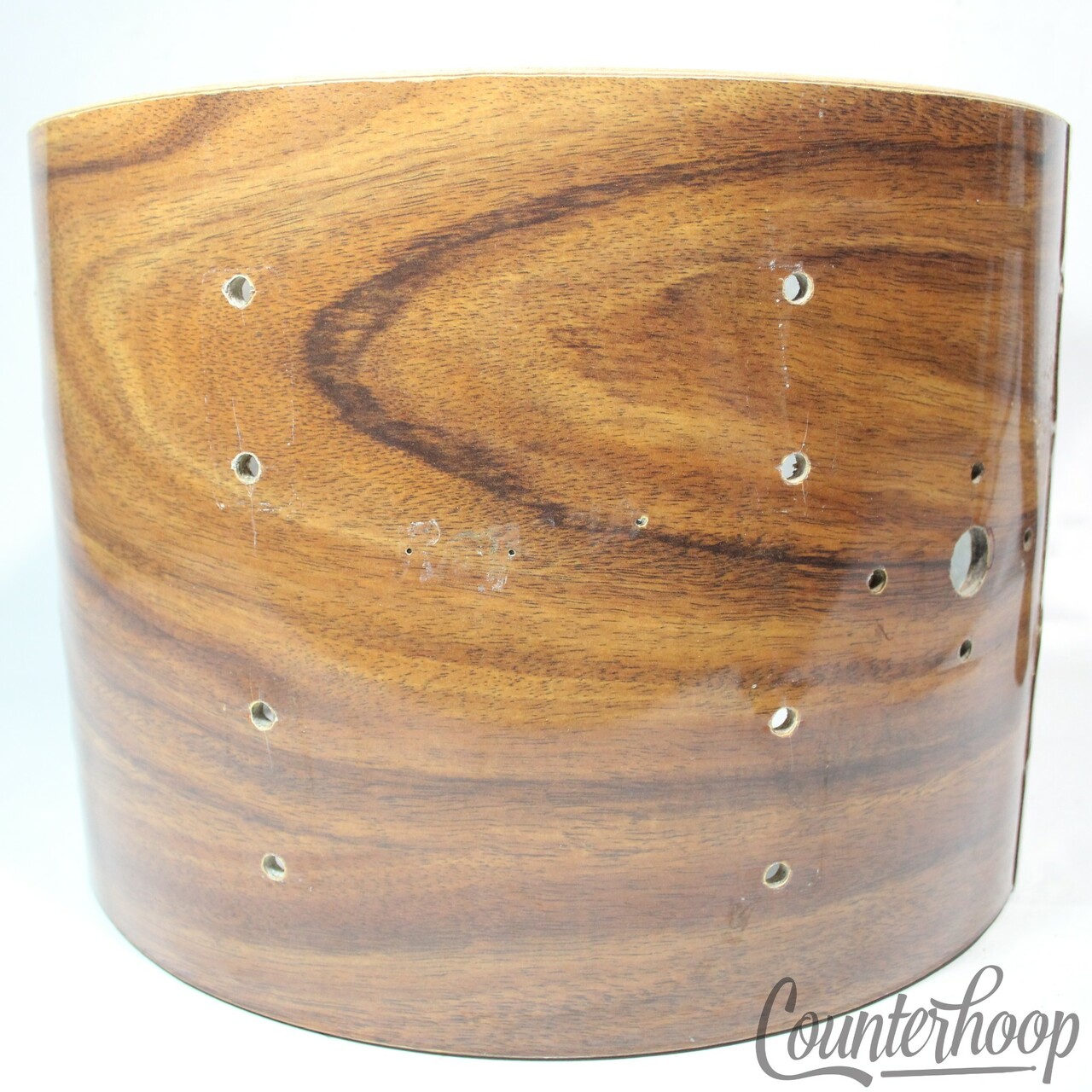 Rogers 10x14"Koa Wrap Powertone Tom Drum Shell Fullerton,CA Vintage 70s USA — main photograph