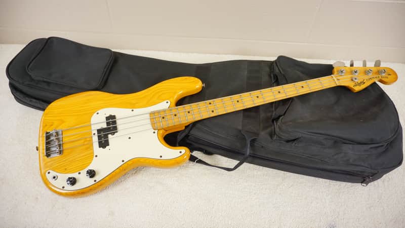 ESP Navigator Espionage Bass Natural Ash/Maple Japan | Reverb
