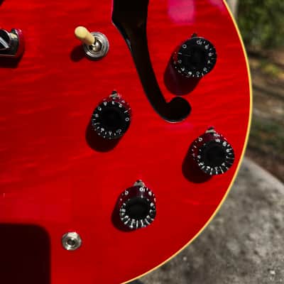Gibson ES335 1987 - Flamed Cherry Red image 4