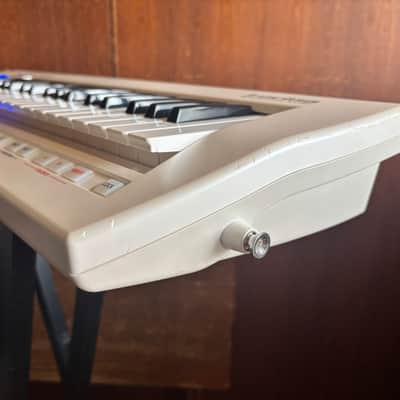 Roland Lucina AX-09 37-Key Keytar Synthesizer Pearl White w/ power supply image 6