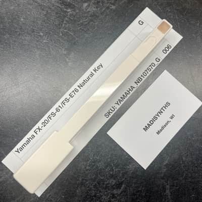 ORIGINAL Yamaha/Korg Replacement G Key (NB107570) for Yamaha DX7/DX5/DX9, SY77/SY85/SY99, Korg M1, Wavestation, Z1, etc