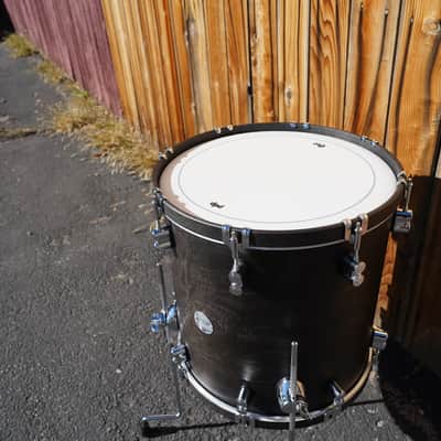 PDP Concept Maple Classic - Ebony Stain 16" x 16" Maple Shell Floor Tom w/ Legs (2025) image 3