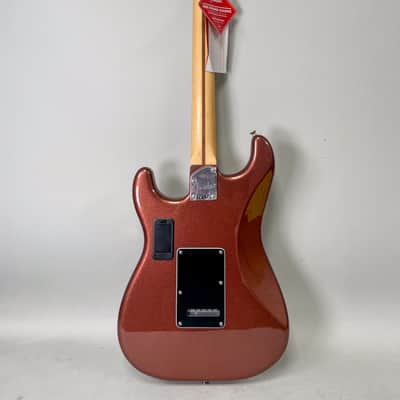 2021 Fender Deluxe Roadhouse Stratocaster Classic Copper Finish w/Gig Bag image 3