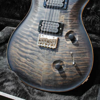 PRS Mark Holcomb USA Custom 24 Signature - Charcoal Burst 10 Top image 8