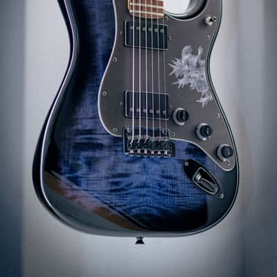 Fender Japan Godzilla Blue Stratocaster - Godzilla 70th Anniversary Collaboration Collection Limited Edition image 3
