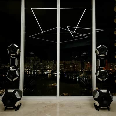 MALBORK MK3 V2 Floor Standing High End Speakers Stereo Pair Silver/Black image 3