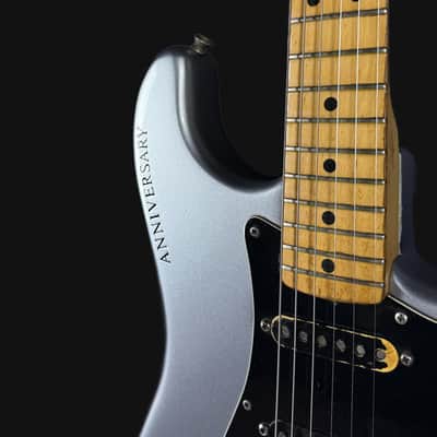 Fender 25th Anniversary Stratocaster 1979 Silver Metallic Vintage USA w/ OHSC image 5