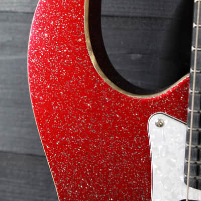 Jet JS-500 RDS Red Sparkle S-Style Deluxe Soft Case Included image 7