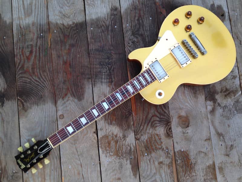 Burny (Fernandes) Gold Top Les Paul 1982-84 Gold Top | Reverb