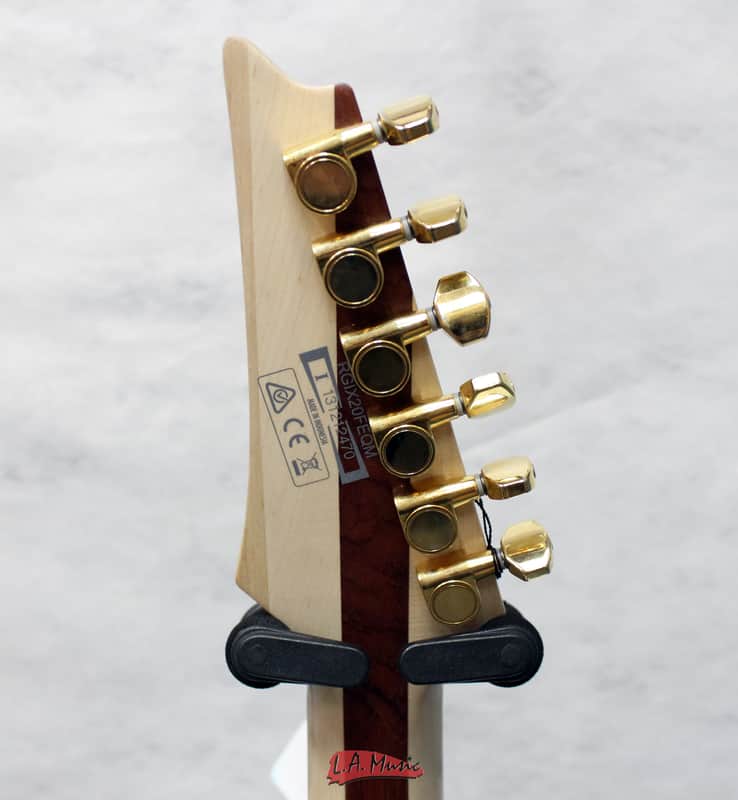 Ibanez RGIX20FEQM-SBS Iron Label Electric Guitar 2014 | Reverb