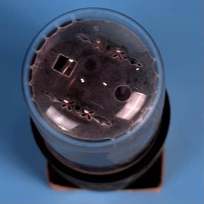 1958 General Electric 6SN7 Vintage Gray plate vacuum tube! Tests Good! T573 image 5