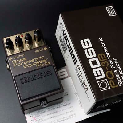 Boss PQ-3B Bass Parametric Equalizer (Silver Label) 1991 - 1995 - Brown image 1