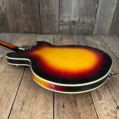 Univox Coily 1968 - Cherry Sunburst U1825 One Owner Clean 335 copyB image 19