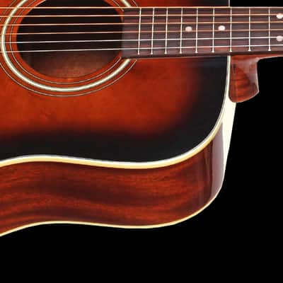 Teton STS100DVS Spruce/Mahogany Dreadnought Dark Vintage Sunburst