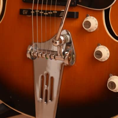 Höfner 4572 Verythin – 1969 German Vintage Thinline Archtop Guitar / Gitarre image 5