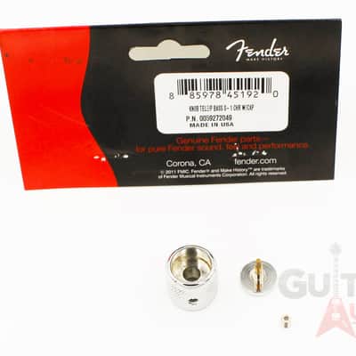 Genuine Fender Telecaster/Precision Bass S-1 Switch Metal Dome Knob Assembly image 4