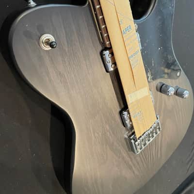 IYV ITA-450 SB Satin Black Tele Style w/ Twin Humbuckers image 2