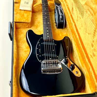 Fender Mustang Black 1974 image 6