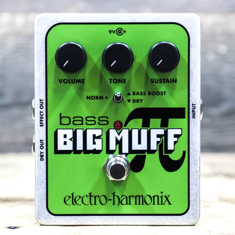 Electro-Harmonix Bass Big Muff Pi Fuzz / Distortion / Sustainer Bass Effect Pedal image 1