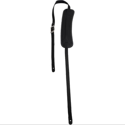 Perri's Vintage Leather Guitar Strap Black 2.5 in. image 4